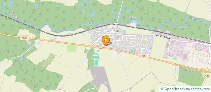 localisation de l'entreprise EURL SOIGNEUX  MUIZON