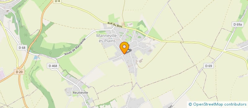 localisation de l'entreprise EURL SOILINNE  MANNEVILLE-ES-PLAINS