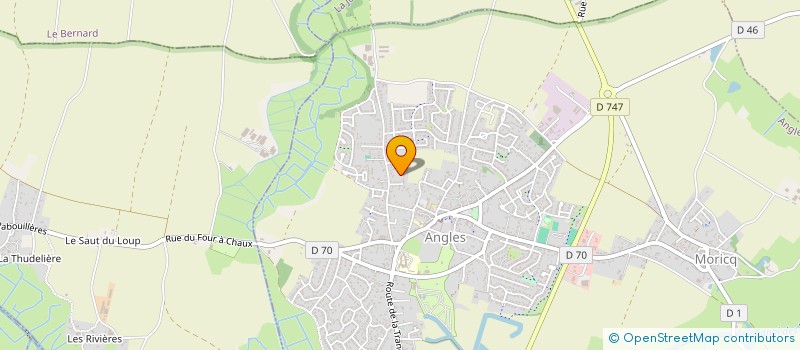 localisation de l'entreprise EURL SOL SOUPLE CREATION OUEST  ANGLES