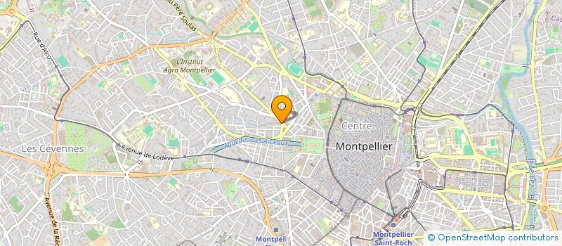 localisation de l'entreprise EURL SOLEIL LEVANT à MONTPELLIER