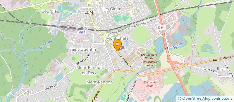 localisation de l'entreprise EURL SOLFRUIT  LURE