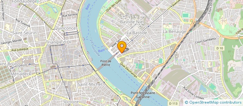 localisation de l'entreprise EURL SOLIDCREATIVITY  BORDEAUX