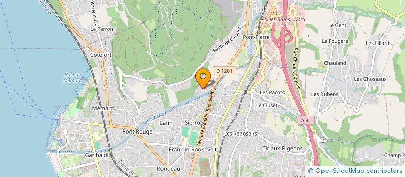 localisation de l'entreprise EURL SOLTANI à AIX-LES-BAINS