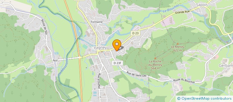 localisation de l'entreprise EURL SOMAT DECOR  VAGNEY