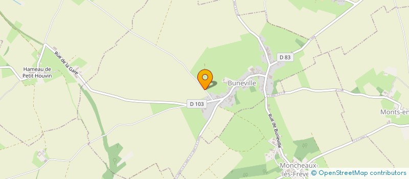 localisation de l'entreprise EURL SOMBRET à BUNEVILLE