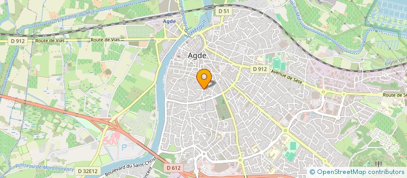 localisation de l'entreprise EURL SONETCO à AGDE
