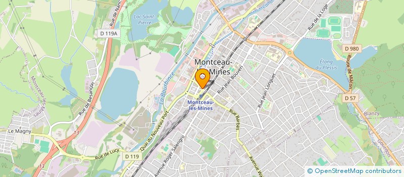 localisation de l'entreprise EURL SONIA DIETETIQUE à MONTCEAU-LES-MINES