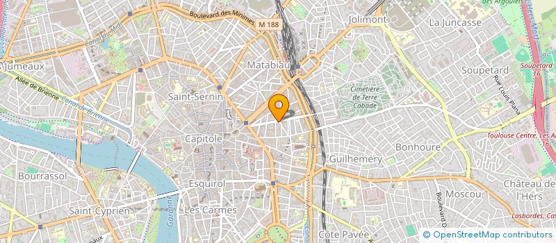 localisation de l'entreprise EURL SOPHIE DAMOUR à TOULOUSE