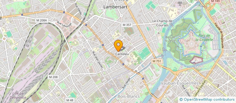 localisation de l'entreprise EURL SOPHROLOGIE GRESSIER à LAMBERSART