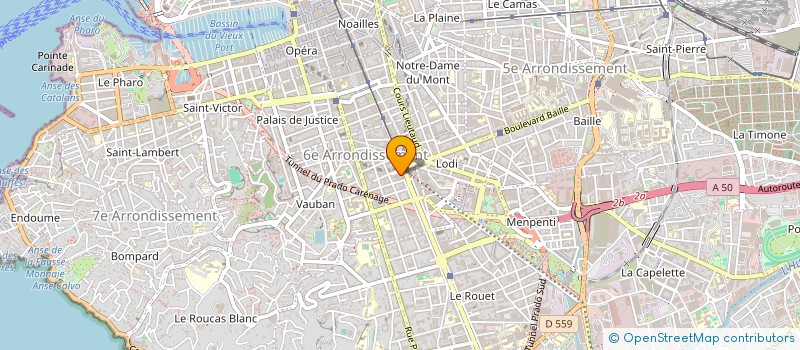 localisation de l'entreprise EURL SOPROMI à MARSEILLE