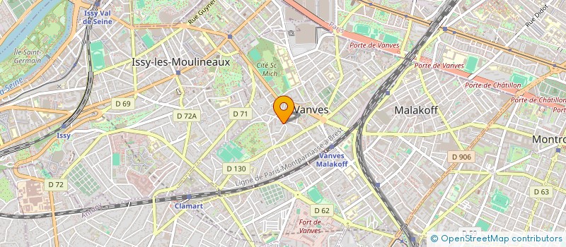 localisation de l'entreprise EURL SOUROUR CHAFFAR  VANVES