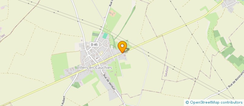 localisation de l'entreprise EURL SP MENUISERIES à VILLERS-EN-CAUCHIES
