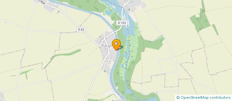 localisation de l'entreprise EURL SP PRESTAGRI  PARGNY