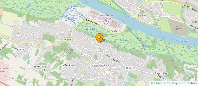 localisation de l'entreprise EURL SPEED'O à LA MONTAGNE