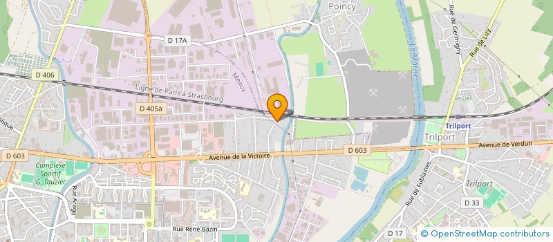 localisation de l'entreprise EURL SPEEDY POWER à MEAUX