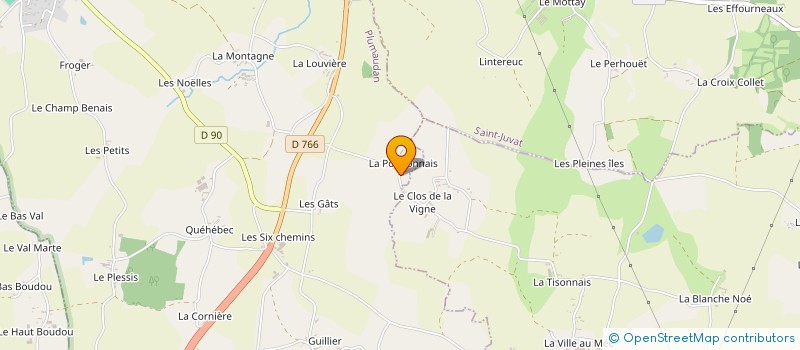 localisation de l'entreprise EURL SPIRIT TAOL à PLUMAUDAN