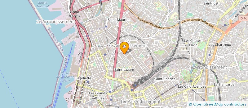 localisation de l'entreprise EURL SPORTWEAR à MARSEILLE