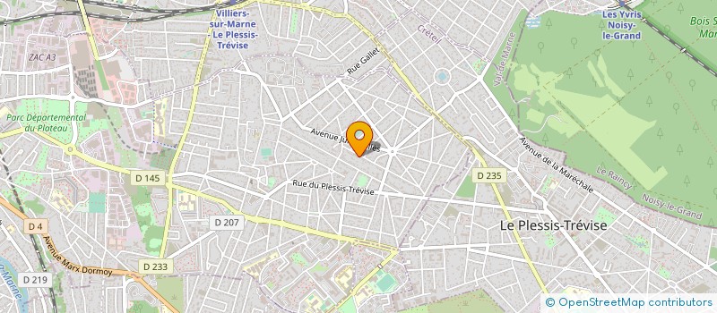 localisation de l'entreprise EURL STE à CHAMPIGNY-SUR-MARNE