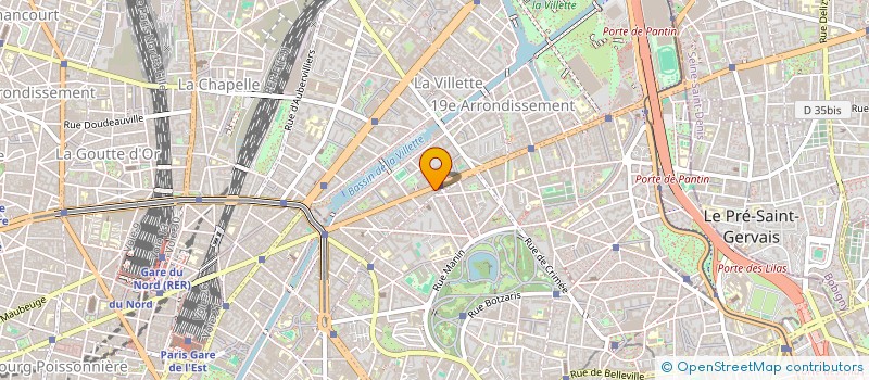 localisation de l'entreprise EURL STEP FOOD à PARIS
