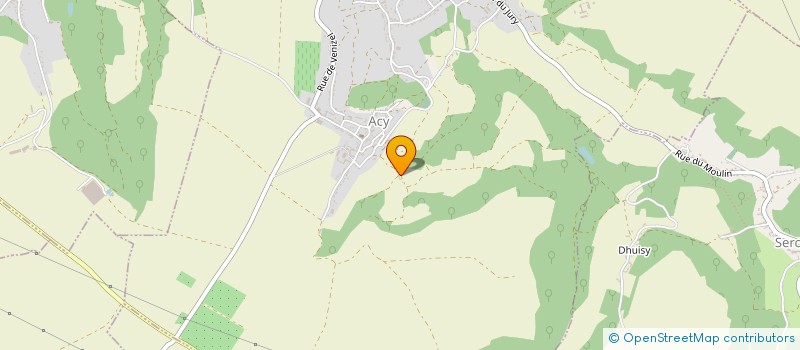 localisation de l'entreprise EURL STEPHANE LEDOUX  ACY