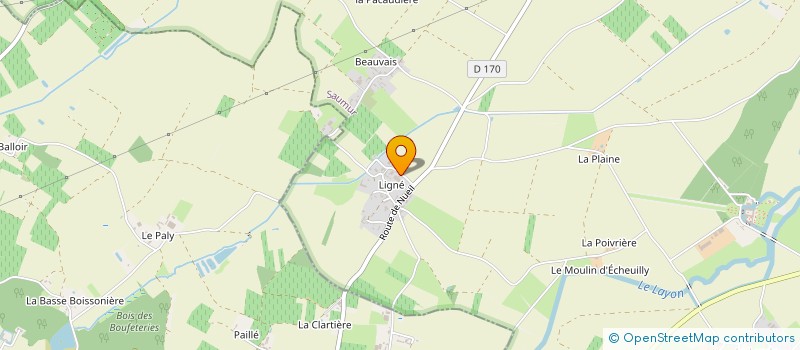 localisation de l'entreprise EURL STEPHANE MAILET  DOUE-EN-ANJOU