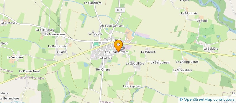 localisation de l'entreprise EURL STEPHANE OLLIVIER  TRESBUF