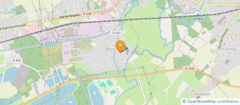 localisation de l'entreprise EURL STEPHANE PAUCHARD  BEAUTOR