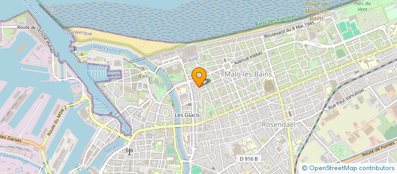 localisation de l'entreprise EURL STEPHANE PLANQUE à DUNKERQUE