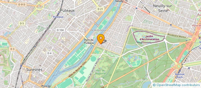 localisation de l'entreprise EURL STUDOOR à NEUILLY-SUR-SEINE