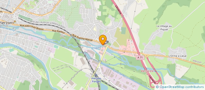 localisation de l'entreprise EURL SUBASI à VIERZON