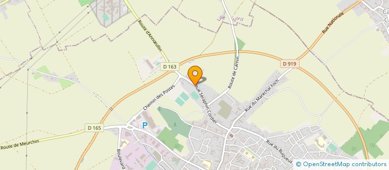 localisation de l'entreprise EURL SUBLIM à CARVIN