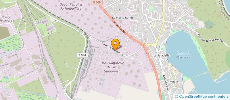 localisation de l'entreprise EURL SUD AUTOMOBILE à FOS-SUR-MER
