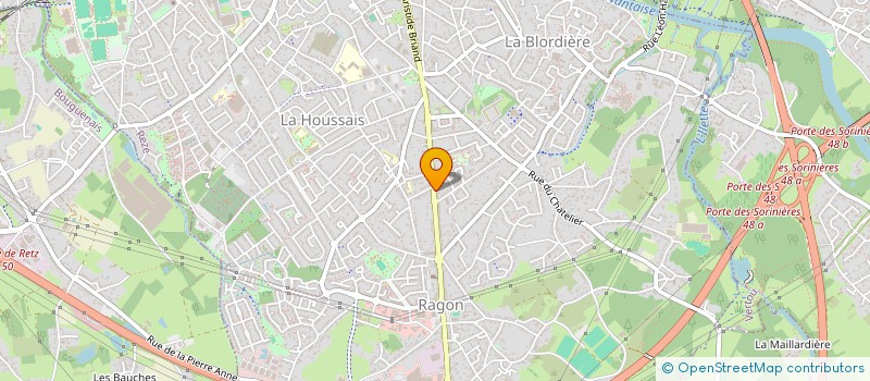 localisation de l'entreprise EURL SUD CREATION à REZE