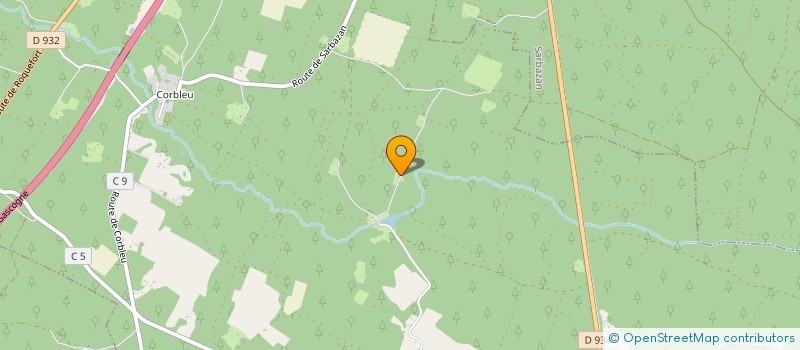 localisation de l'entreprise EURL SUIFFET CARRELAGE  POUYDESSEAUX