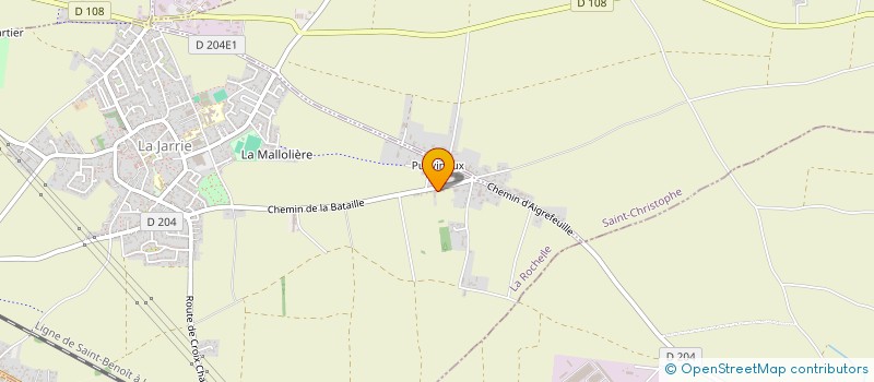 localisation de l'entreprise EURL SUN ENERGY  LA JARRIE