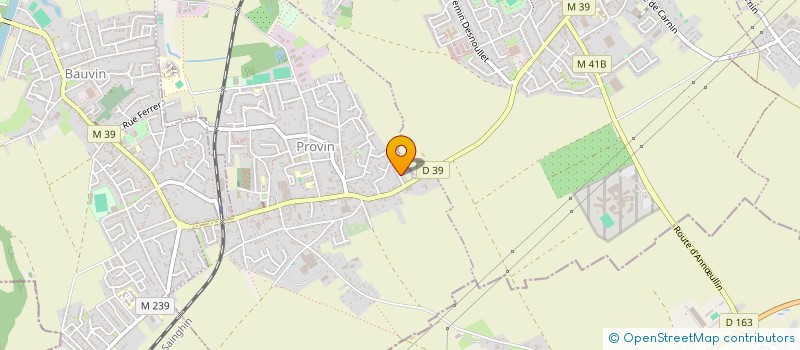 localisation de l'entreprise EURL SYLVIE TERNYNCK  PROVIN