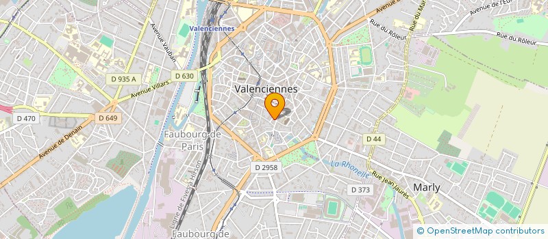 localisation de l'entreprise EURL SYSTEME DAO à VALENCIENNES