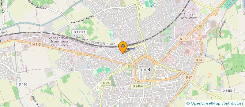 localisation de l'entreprise EURL TAL à LUNEL
