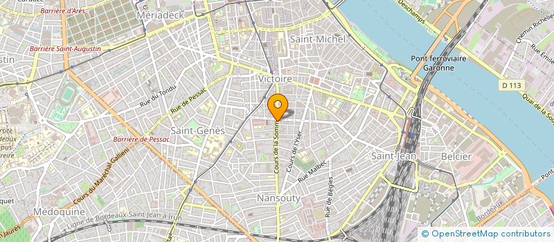 localisation de l'entreprise EURL TALBOT GH à BORDEAUX