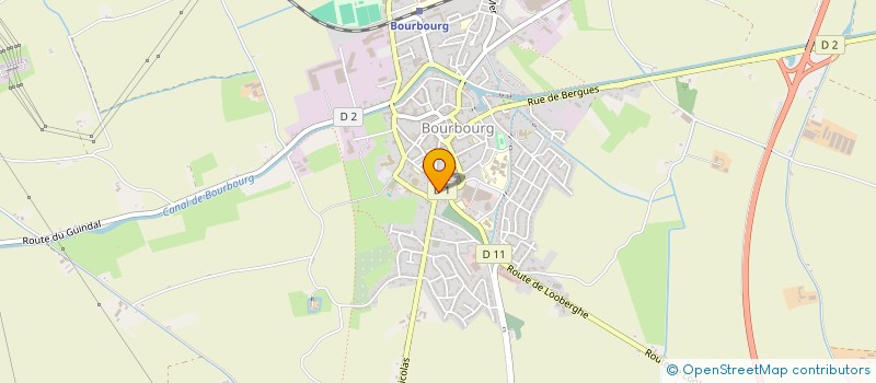 localisation de l'entreprise EURL TANCHON à BOURBOURG