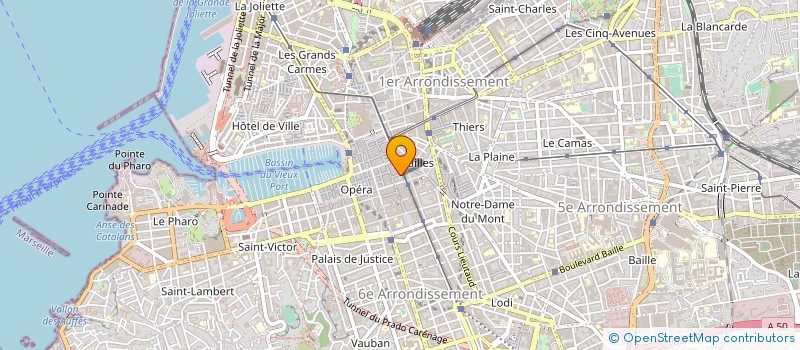 localisation de l'entreprise EURL TARATATA à MARSEILLE