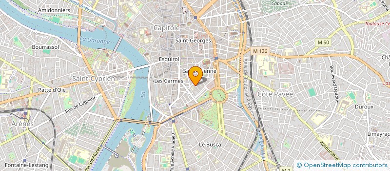 localisation de l'entreprise EURL TARDY-PLANECHAUD  TOULOUSE