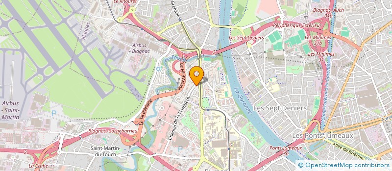 localisation de l'entreprise EURL TAXI ATMANI à TOULOUSE