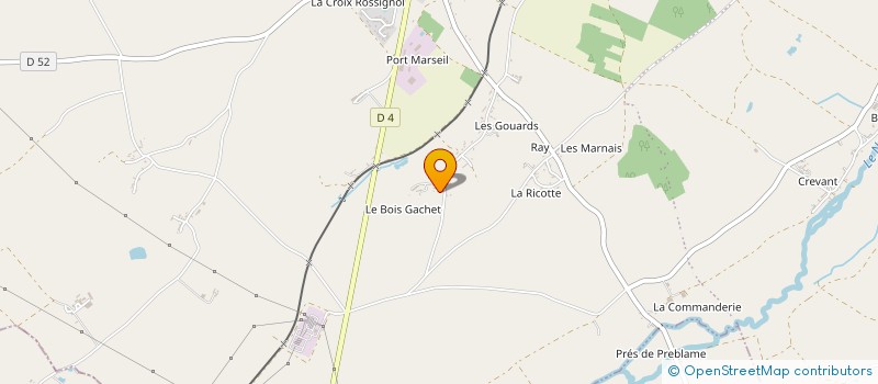 localisation de l'entreprise EURL TAXI CHABRIOT à VAL-FOUZON