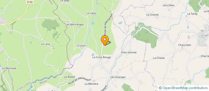 localisation de l'entreprise EURL TAXI GERBOUD à CHAMBOST-LONGESSAIGNE