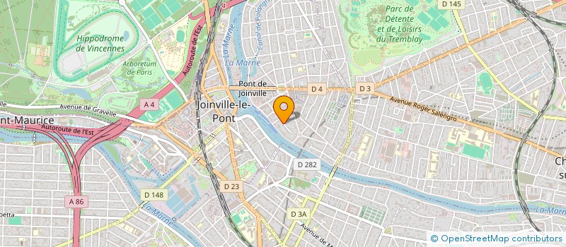 localisation de l'entreprise EURL TAZULT  JOINVILLE-LE-PONT