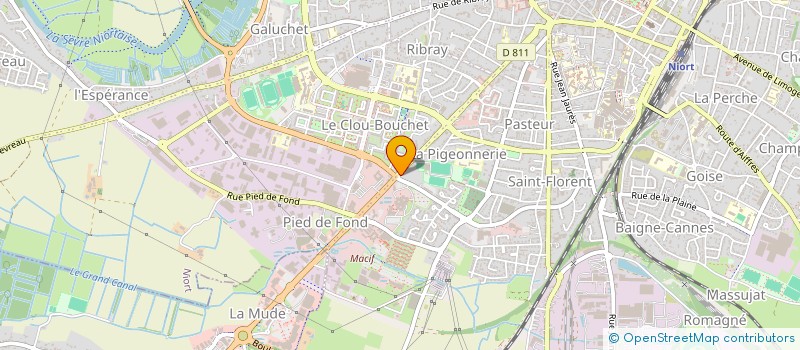 localisation de l'entreprise EURL TCAP à NIORT
