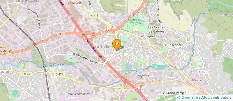 localisation de l'entreprise EURL TCHISSAP SERVICES à VITROLLES