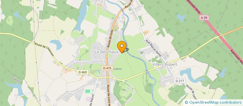 localisation de l'entreprise EURL TDH à LE DESCHAUX