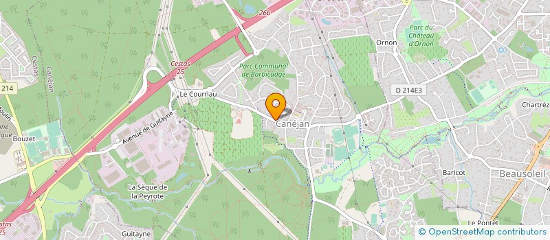 localisation de l'entreprise EURL TEAM ALEZAN PASSION  CANEJAN